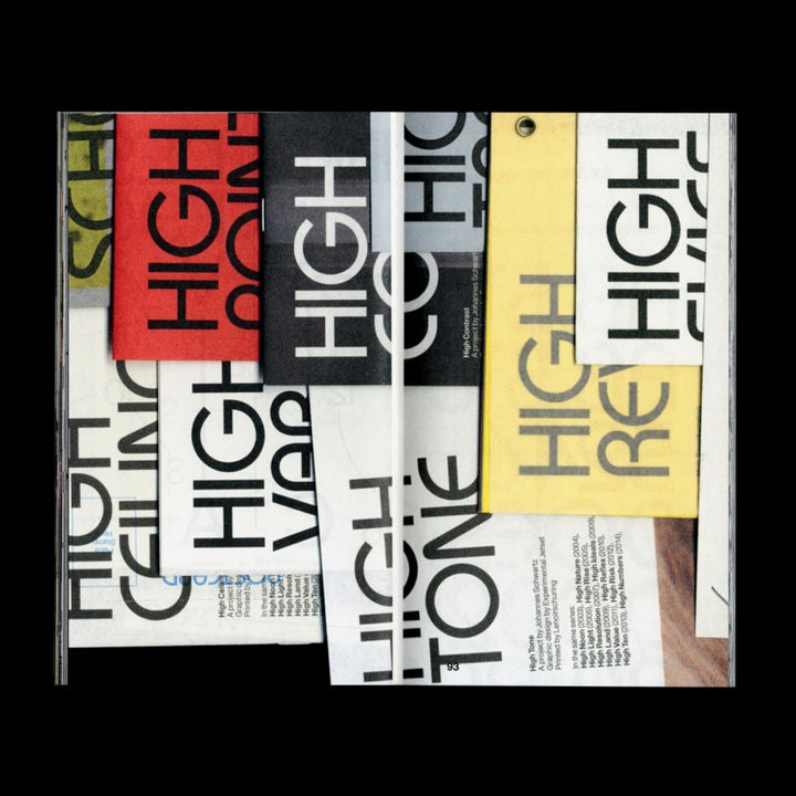 STATEMENT AND COUNTER STATEMENT 2: TYPOLOGIES/ TYPOGRAPHIES/ TOPOLOGIES/ TOPOGRAPHIES (Notes on Experimental Jetset / Vol. 4) by Experimental Jetset