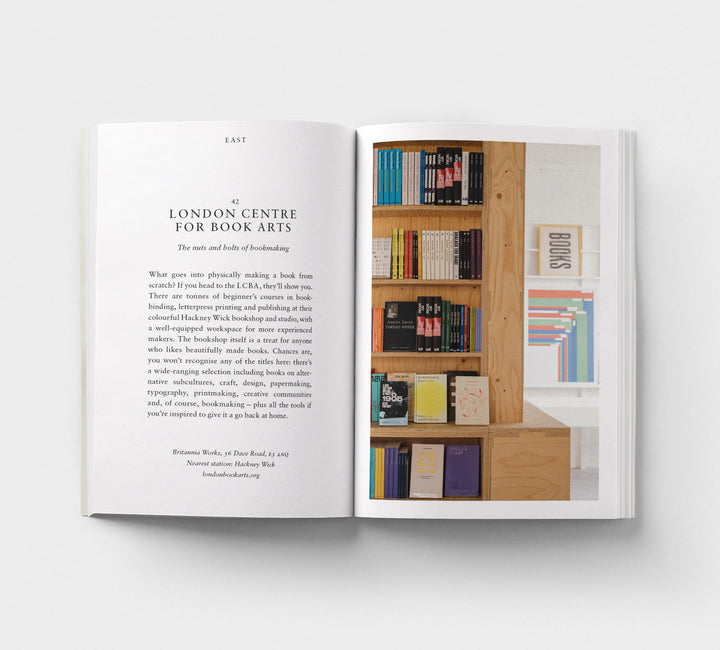 AN OPINIONATED GUIDE TO LONDON BOOKSHOPS by Sonya Barber, James Manning