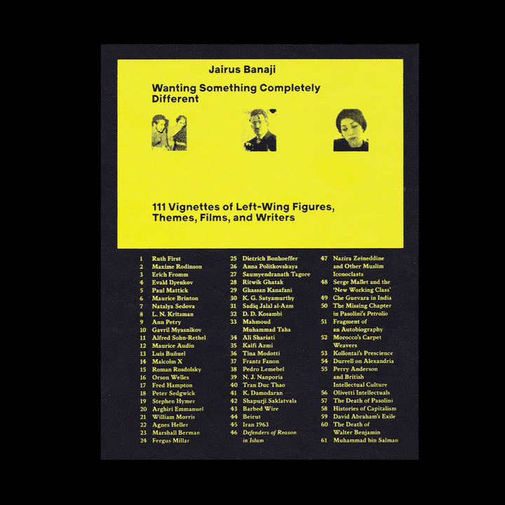 WANTING SOMETHING COMPLETELY DIFFERENT (2ND ED) by Jairus Banaji