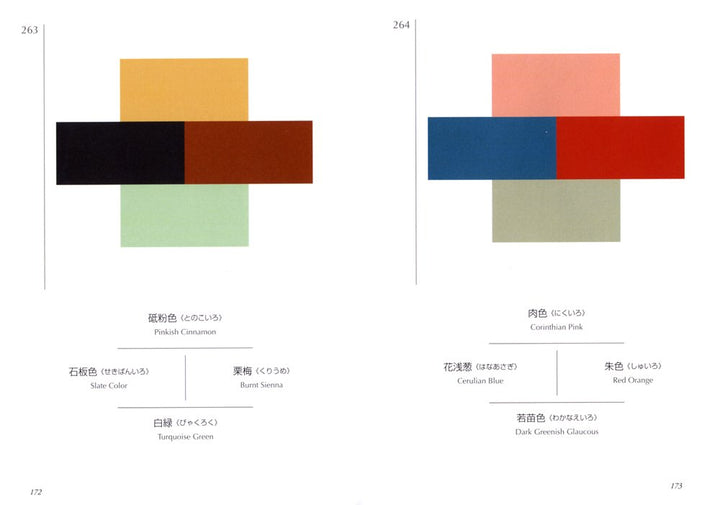 A DICTIONARY OF COLOR COMBINATIONS [配色辞典] by Sanzo Wada