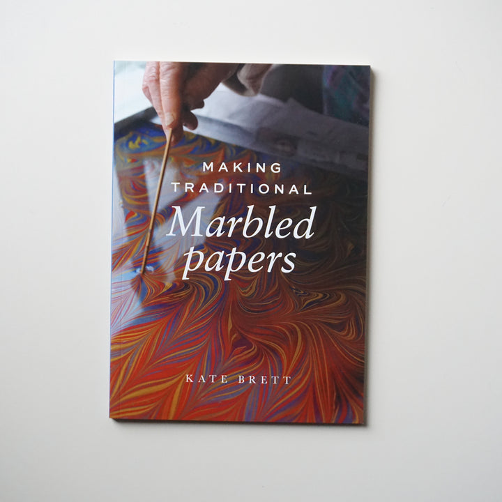 MAKING TRADITIONAL MARBLED PAPERS by Kate Brett