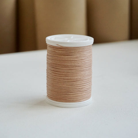 Spool of 18/3 linen thread, Beige