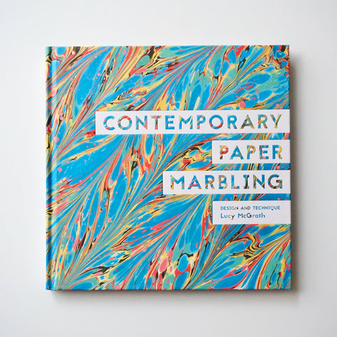 CONTEMPORARY PAPER MARBLING : DESIGN AND TECHNIQUE by Lucy McGrath