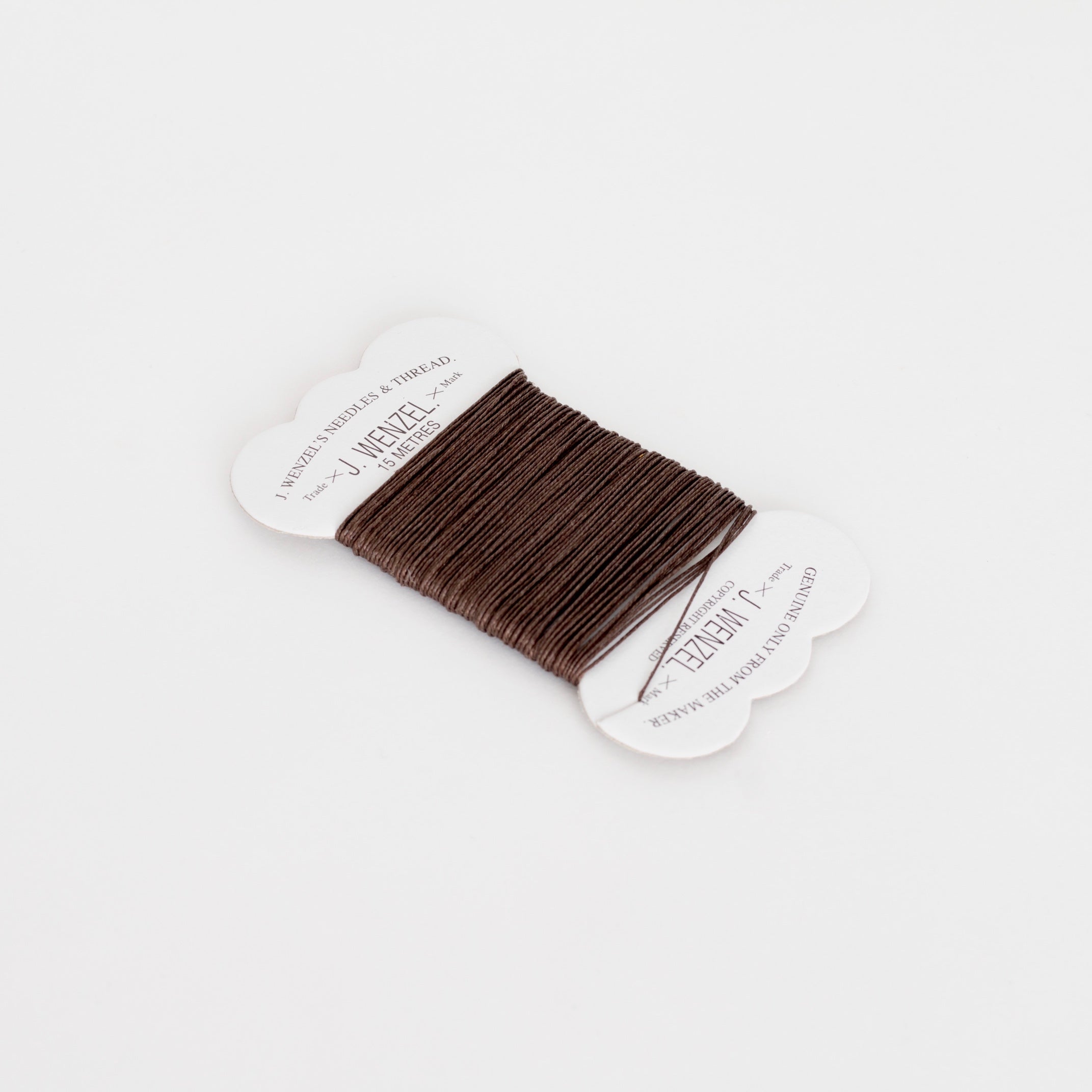 Linen Thread, 15 Metres, Brown