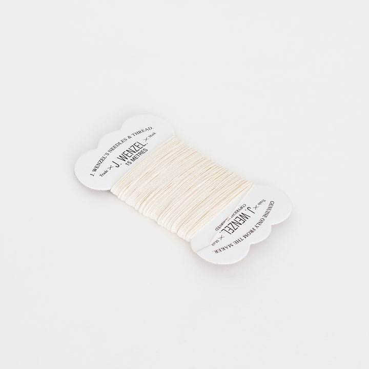 Linen Thread, 15 Metres, White
